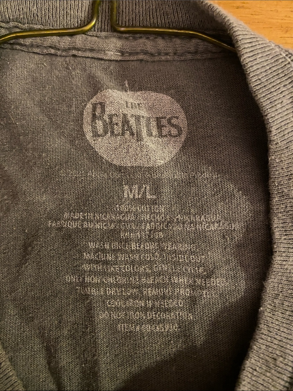 ! Rare The Beatles t-shirt size L - Picture 5 of 6